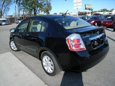nissan sentra 2011 black sedan 4dr sdn i4 cvt 2 0sl gasoline 4 cylinders front wheel drive automatic 46219