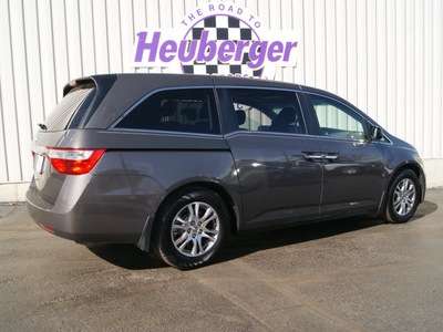 honda odyssey 2011 polished metal van ex l gasoline 6 cylinders front wheel drive automatic 80905