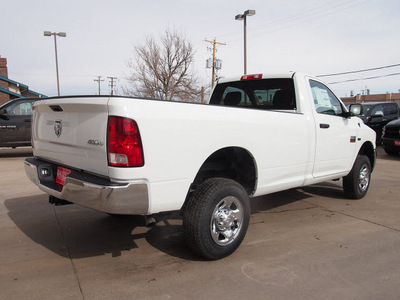 ram ram pickup 2500 2012 white st gasoline 8 cylinders 4 wheel drive automatic 80301