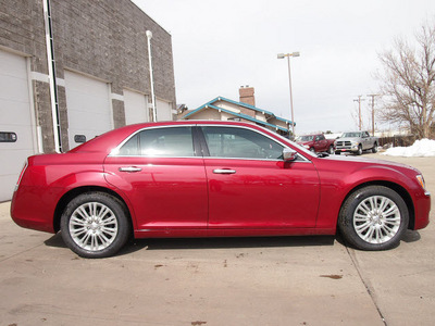 chrysler 300 2012 red sedan c gasoline 8 cylinders all whee drive automatic 80301