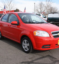 chevrolet aveo 2010 red sedan lt gasoline 4 cylinders front wheel drive automatic 80229