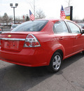 chevrolet aveo 2010 red sedan lt gasoline 4 cylinders front wheel drive automatic 80229