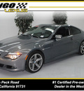 bmw 6 series 2008 dk  gray coupe 650i gasoline 8 cylinders rear wheel drive automatic 91731