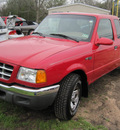 ford ranger 2002 red pickup truck xlt gasoline 6 cylinders rear wheel drive automatic with overdrive 77379