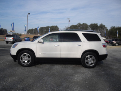gmc acadia 2008 white suv slt 2 gasoline 6 cylinders all whee drive automatic 27569