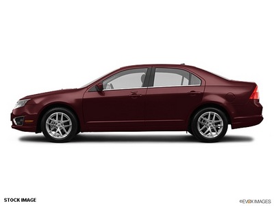 ford fusion 2012 maroon sedan sel flex fuel 6 cylinders front wheel drive shiftable automatic 46168