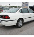 chevrolet impala 2005 white sedan gasoline 6 cylinders front wheel drive 4 speed automatic 77388