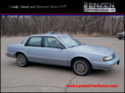 oldsmobile cutlass ciera 1994 lt blue sedan s gasoline v6 front wheel drive automatic with overdrive 55318