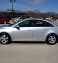 chevrolet cruze 2011 silver sedan lt gasoline 4 cylinders front wheel drive automatic 76087