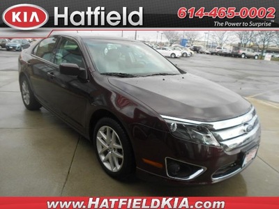 ford fusion 2011 maroon sedan flex fuel 6 cylinders front wheel drive shiftable automatic 43228