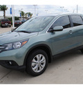 honda cr v 2012 lt  green suv ex gasoline 4 cylinders front wheel drive automatic with overdrive 77065