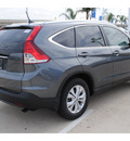 honda cr v 2012 dk  gray suv ex l w dvd gasoline 4 cylinders front wheel drive automatic with overdrive 77065
