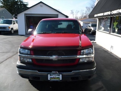 chevrolet silverado 1500 2003 red ls 4x4 gasoline 8 cylinders 4 wheel drive automatic 45005