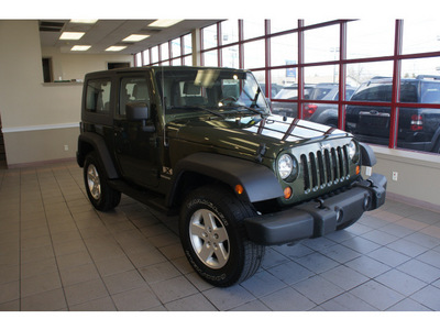 jeep wrangler 2007 green suv x gasoline 6 cylinders 4 wheel drive automatic 08016