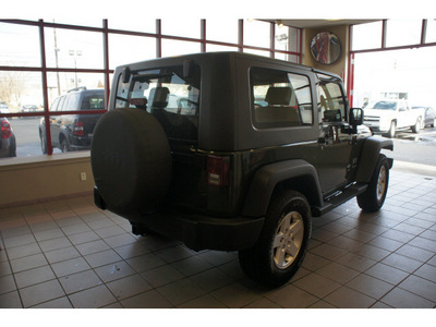 jeep wrangler 2007 green suv x gasoline 6 cylinders 4 wheel drive automatic 08016
