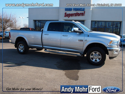 dodge ram pickup 3500 2010 silver laramie diesel 6 cylinders 4 wheel drive automatic with overdrive 46168