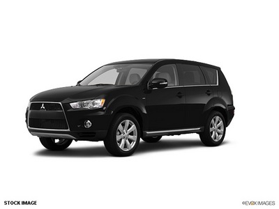 mitsubishi outlander 2012 black suv gasoline 4 cylinders all whee drive not specified 44060