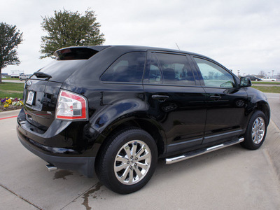 ford edge 2009 black suv sel gasoline 6 cylinders front wheel drive automatic with overdrive 76018