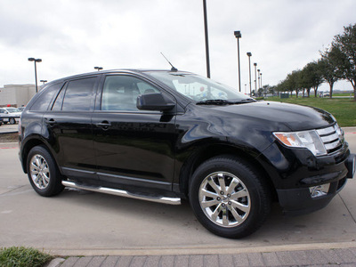 ford edge 2009 black suv sel gasoline 6 cylinders front wheel drive automatic with overdrive 76018