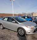 ford focus 2012 silver sedan se gasoline 4 cylinders front wheel drive automatic with overdrive 60546