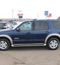 ford explorer 2007 dk  blue suv eddie bauer gasoline 6 cylinders 4 wheel drive automatic with overdrive 55811