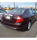 ford fusion 2011 maroon sedan sel gasoline 4 cylinders front wheel drive automatic with overdrive 08902
