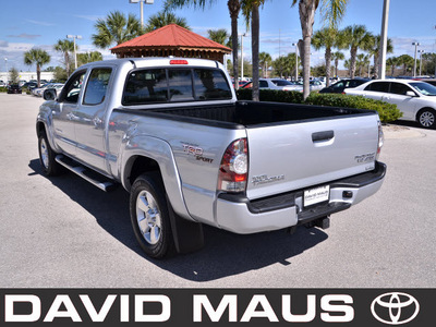 toyota tacoma 2010 silver prerunner sr5 trd gasoline 6 cylinders 2 wheel drive automatic 32771