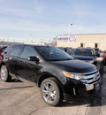 ford edge 2012 black sel gasoline 6 cylinders all whee drive automatic with overdrive 60546