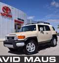 toyota fj cruiser 2008 beige suv gasoline 6 cylinders 2 wheel drive automatic 32771