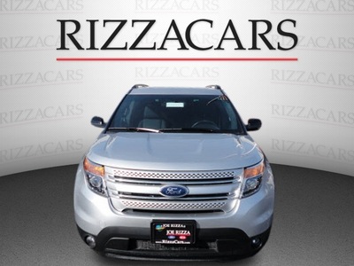 ford explorer 2012 silver suv xlt gasoline 4 cylinders 2 wheel drive automatic with overdrive 60546