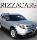 ford explorer 2012 silver suv xlt gasoline 4 cylinders 2 wheel drive automatic with overdrive 60546