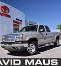 chevrolet silverado 1500 2005 silver z71 flex fuel 8 cylinders 4 wheel drive automatic 32771