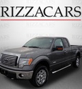 ford f 150 2012 gray xlt 4x4 gasoline 6 cylinders 4 wheel drive automatic with overdrive 60546