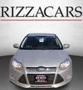 ford focus 2012 silver sedan se gasoline 4 cylinders front wheel drive automatic with overdrive 60546