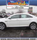 ford taurus 2010 white sedan limited gasoline 6 cylinders front wheel drive automatic 60443