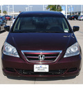 honda odyssey 2007 dk  red van lx gasoline 6 cylinders front wheel drive automatic with overdrive 77065