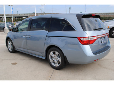 honda odyssey 2012 lt  blue van touring gasoline 6 cylinders front wheel drive automatic with overdrive 77065