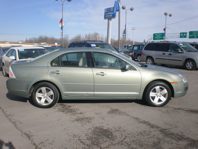 ford fusion 2009 green sedan se gasoline 4 cylinders front wheel drive automatic 13502
