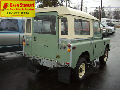 range rover range rover 1971 light green defender series iia 4 cylinders 4 speed with overdrive 43560