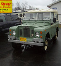 range rover range rover 1971 light green defender series iia 4 cylinders 4 speed with overdrive 43560