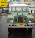 range rover range rover 1971 light green defender series iia 4 cylinders 4 speed with overdrive 43560