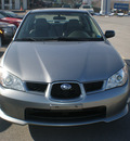 subaru impreza 2007 gray sedan 2 5i gasoline 4 cylinders all whee drive automatic 13502