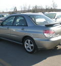 subaru impreza 2007 gray sedan 2 5i gasoline 4 cylinders all whee drive automatic 13502