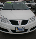 pontiac g6 2009 white sedan gasoline 4 cylinders front wheel drive automatic 13502