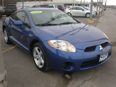 mitsubishi eclipse 2006 blue hatchback gs gasoline 4 cylinders front wheel drive automatic 13502
