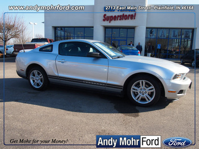ford mustang 2010 gray coupe v6 premium gasoline 6 cylinders rear wheel drive 5 speed manual 46168