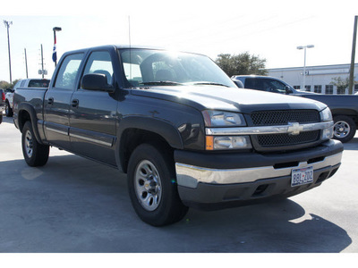 chevrolet silverado 1500 2005 dk  gray ls gasoline 8 cylinders 4 wheel drive automatic 77090