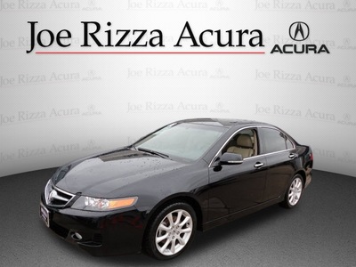 acura tsx 2006 black sedan tech gasoline 4 cylinders front wheel drive automatic with overdrive 60462