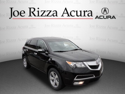 acura mdx 2012 black suv awd gasoline 6 cylinders all whee drive automatic with overdrive 60462