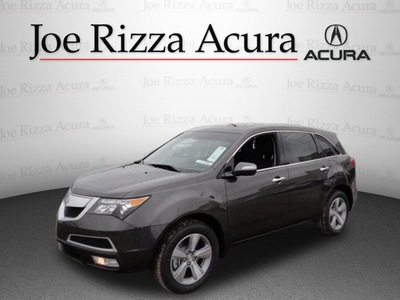 acura mdx 2012 dk  gray suv tech awd gasoline 6 cylinders all whee drive automatic with overdrive 60462